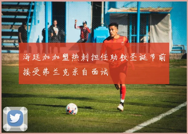 海廷加加盟热刺担任助教圣诞节前接受弗兰克亲自面试